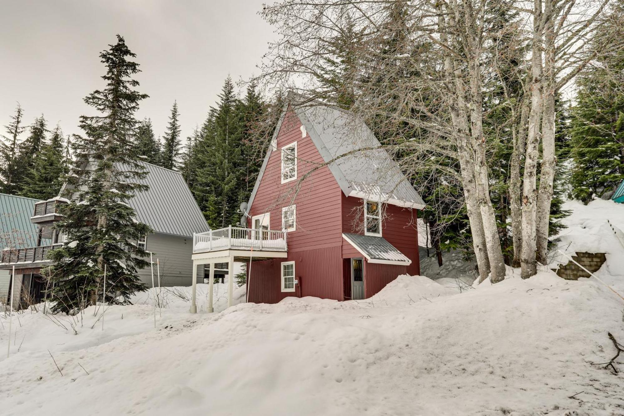 Snoqualmie Pass Cabin With Deck Walk To Ski Lift Buitenkant foto